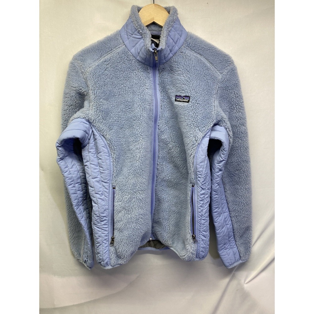 Vintage Patagonia Synchilla, Sweater Womens Large Purple  Sherpa Fleece